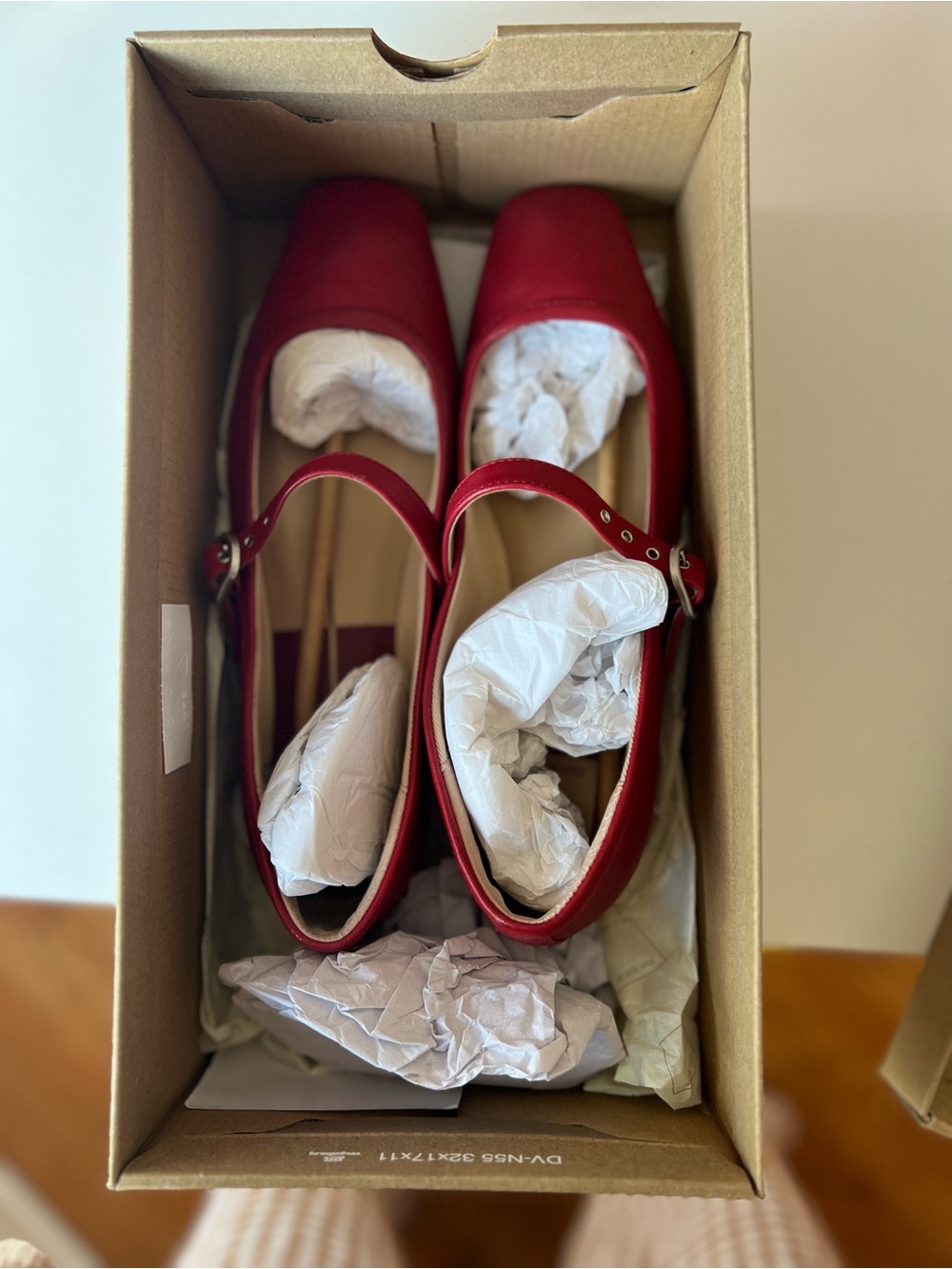 Dolce Vita Red Mary Jane Flats